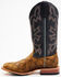 Image #3 - Horse Power Men's Honey Filet Of Fish Print Western Boots - Square Toe, Tan, hi-res