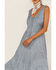 Image #3 - Scully Women's Lace-Up Jacquard Midi Dress, Grey, hi-res