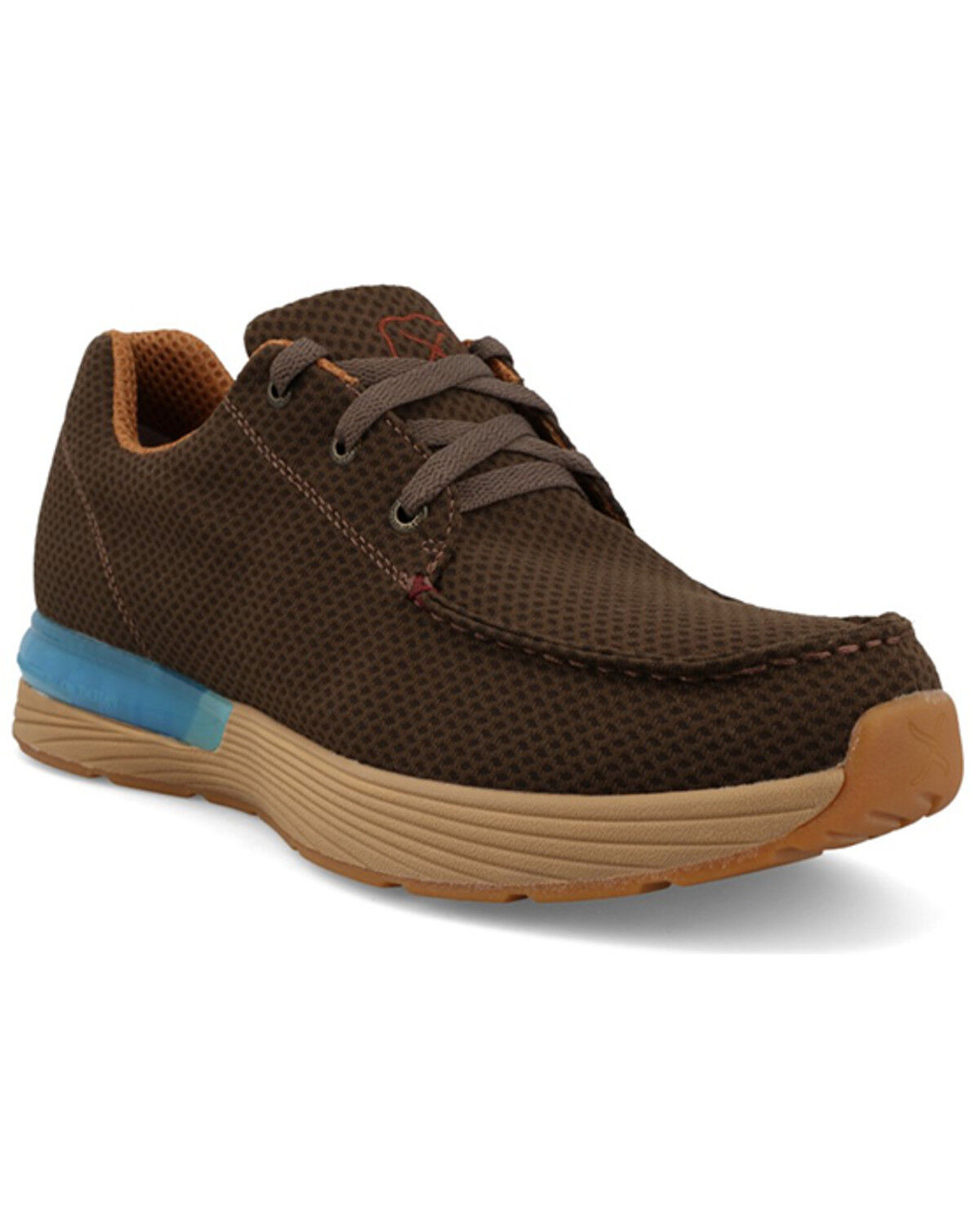 Image #1 - Twisted X Men's Cellstretch Active™ Casual Shoes - Moc Toe, Brown, hi-res