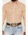 Image #3 - Cody James Men's Solid Long Sleeve Snap Denim Western Shirt - Tall, Tan, hi-res