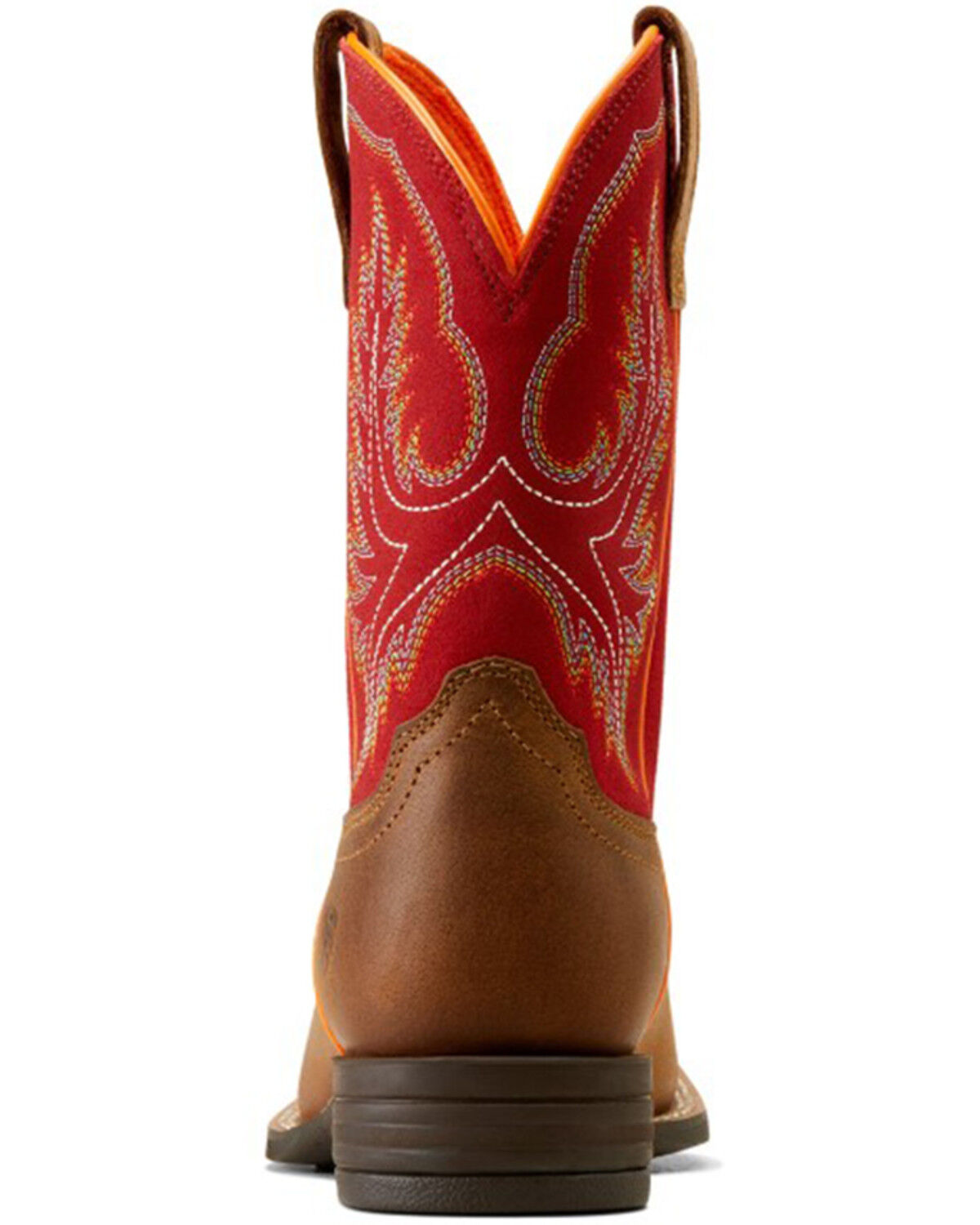 Image #3 - Ariat Boys' Wilder Western Boots - Broad Square Toe, Brown, hi-res