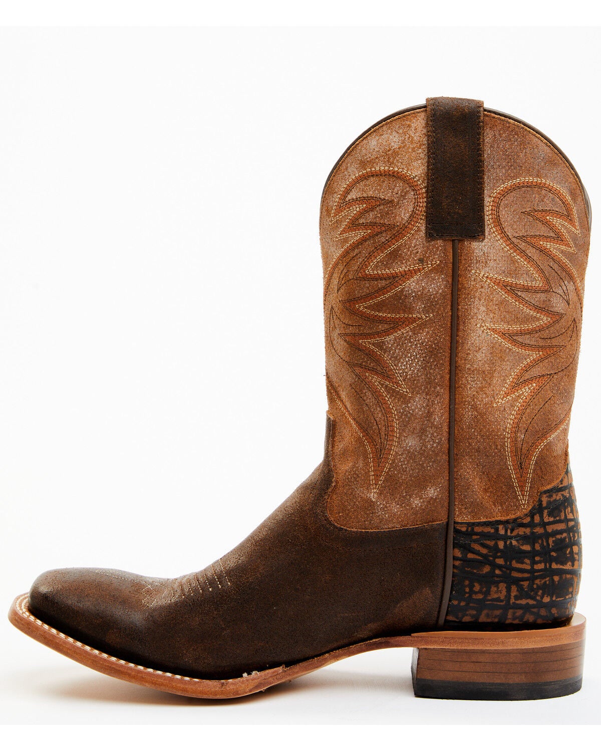 Image #3 - Cody James Men's McBride Western Boots - Broad Square Toe, , hi-res