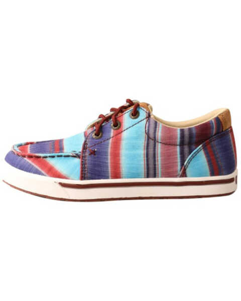 Image #3 - Hooey by Twisted X Kids' Serape Print Lace-Up Casual Lopers, Multi, hi-res