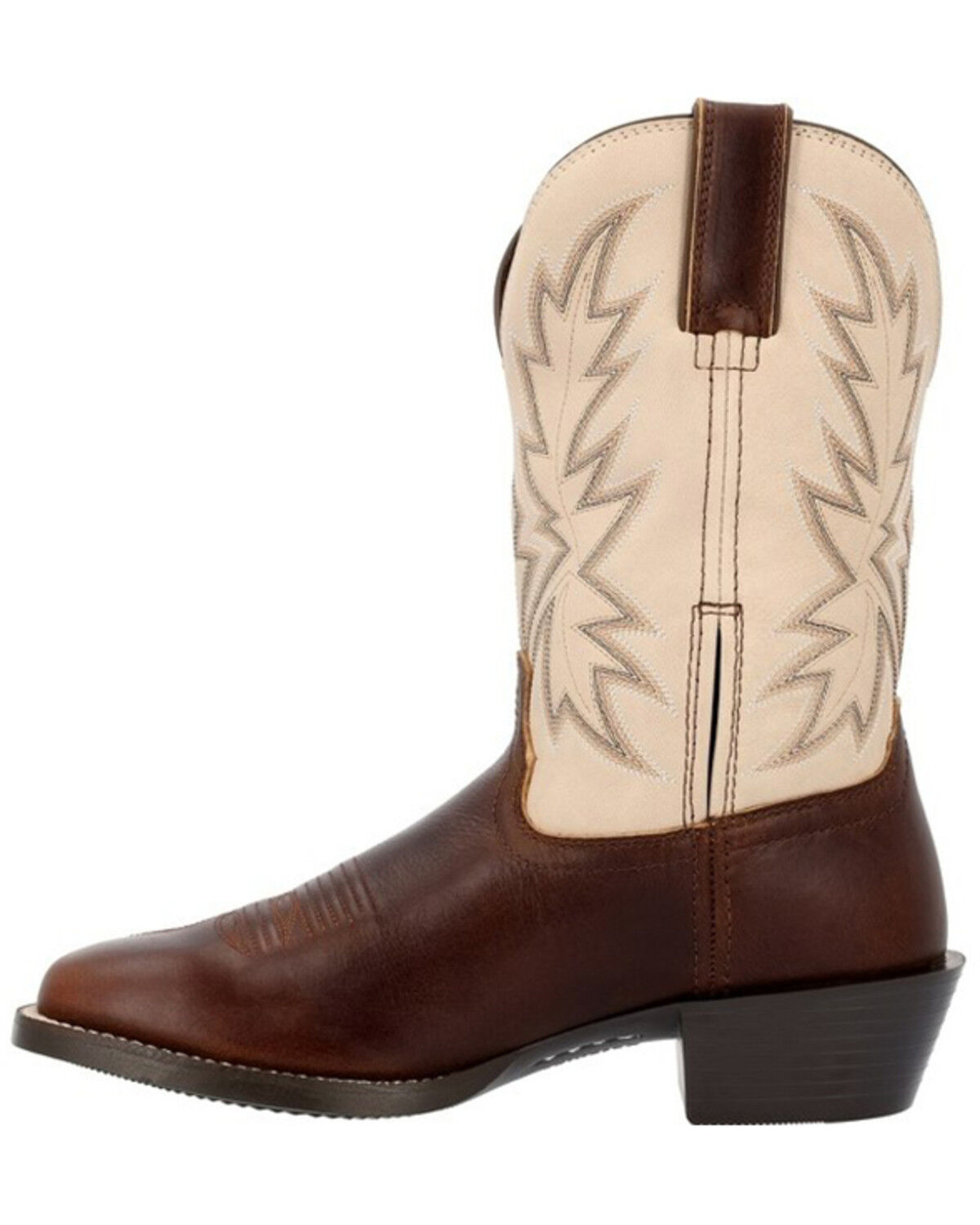 Image #3 - Durango Men's Westward Performance Western Boots - Square Toe, Chocolate, hi-res