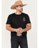 Image #2 - Howitzer Men's No Fear Short Sleeve Graphic T-Shirt, Black, hi-res