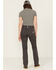 Image #3 - Ariat Women's FR Duralight Ripstop Straight Work Pants, Charcoal, hi-res
