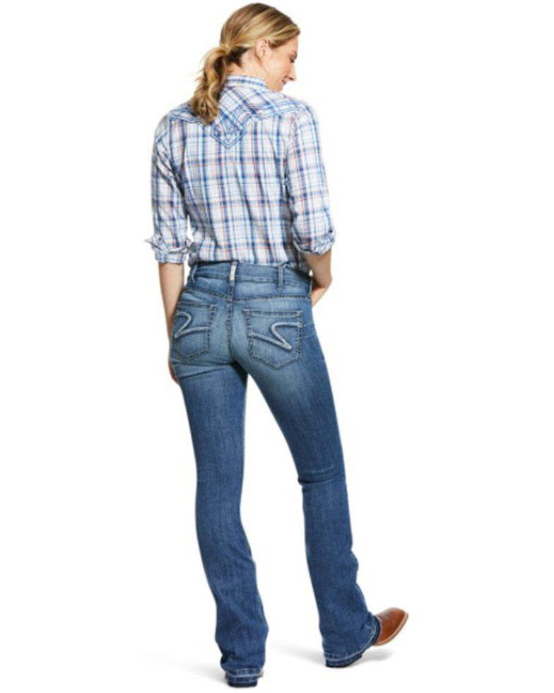 Ariat Women's Capitola Melissa Bootcut Jeans , Blue, hi-res