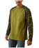 Image #1 - Ariat Men's FR Stretch Camo Print Long Sleeve Baseball Work Shirt, Green, hi-res