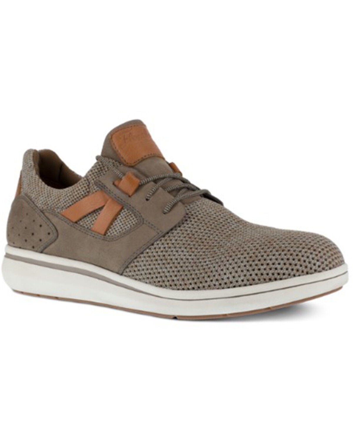Florsheim Men's Oxford Adventure Casual Work Shoes - Steel Toe, Tan, hi-res