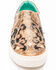 Image #4 - Corral Women's Floral Embroidered Glitter Inlay Sneakers, Black, hi-res
