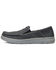 Image #2 - Ariat Men's Heather Brown Charcoal 360 Canvas Slip-On Casual Shoe - Moc Toe, Charcoal, hi-res
