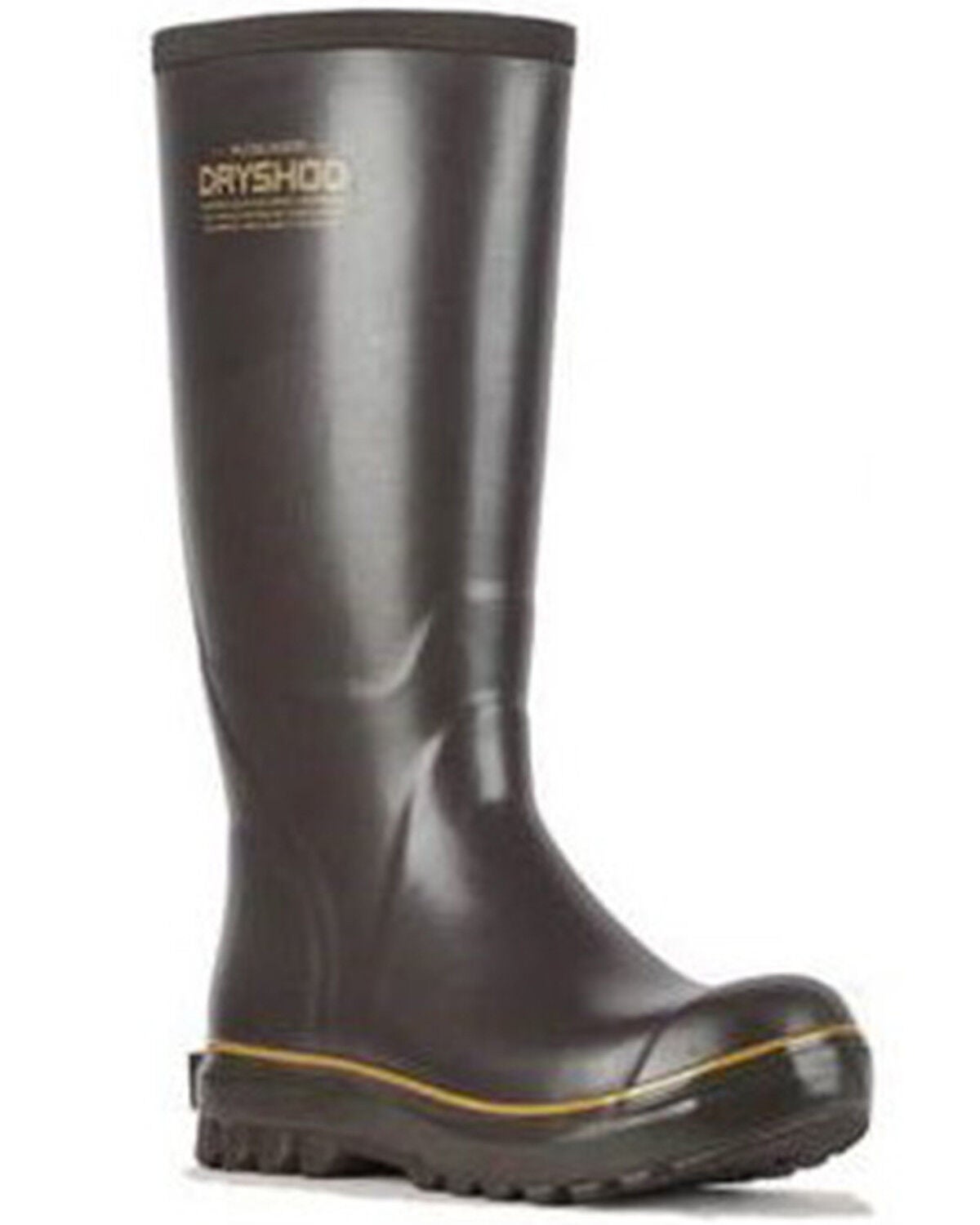 Image #1 - Dryshod Men's Mudslinger High Gusset Non Marking Cool Clad Premium Rubber Farm Boots, , hi-res