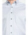 Tuf Cooper Men's Black Stretch Poplin Print Long Sleeve Western Shirt , Black, hi-res