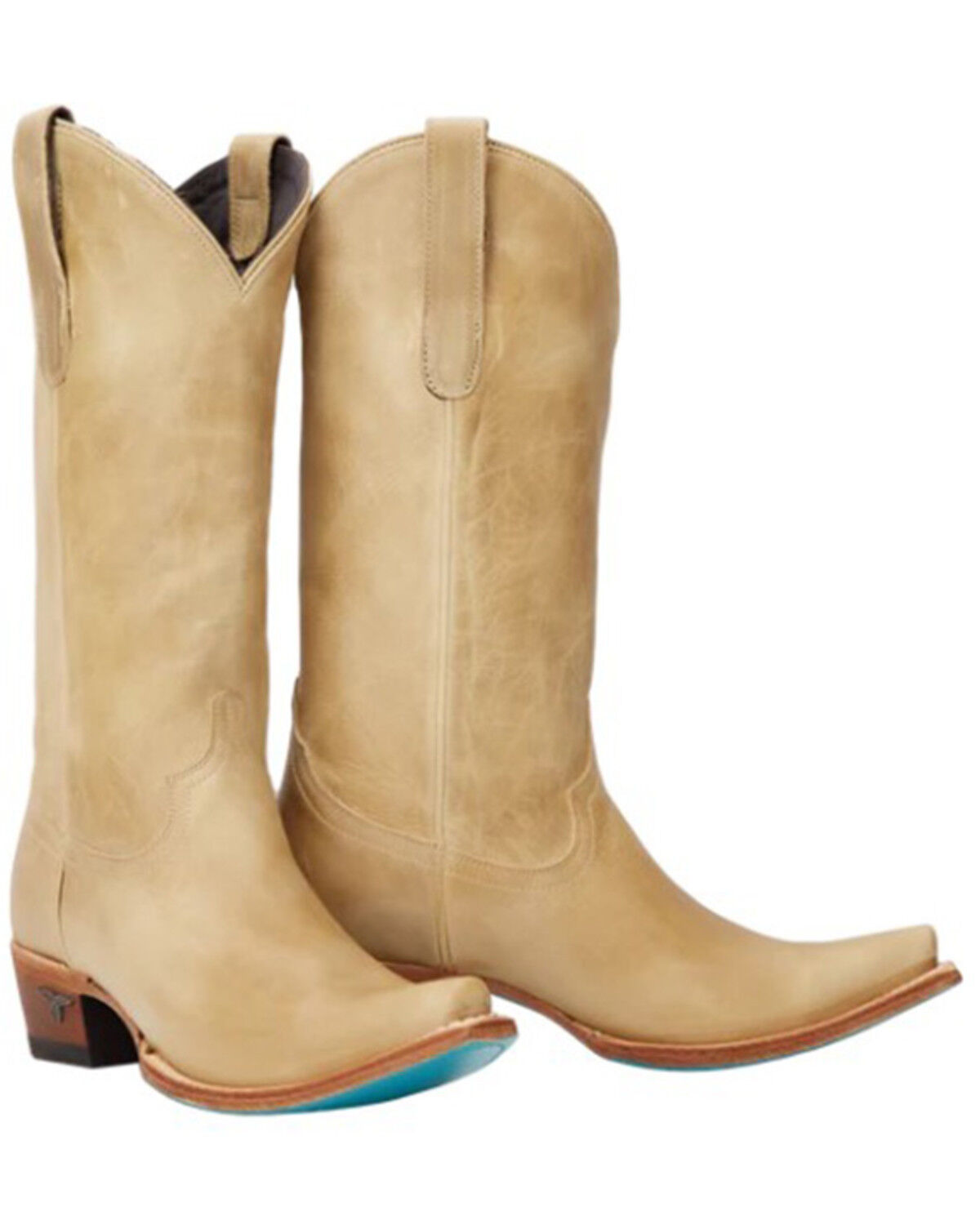 Image #1 - Lane Women's Emma Jane Tall Western Boots - Snip Toe, Brown, hi-res