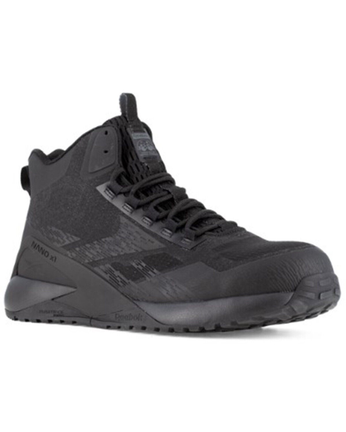 Reebok Women's Nano X1 Adventure Athletic Work Shoes - Composite Toe, Black, hi-res