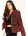 Double D Ranch Women's Oxblood Tasajulillo Jacket , Red, hi-res