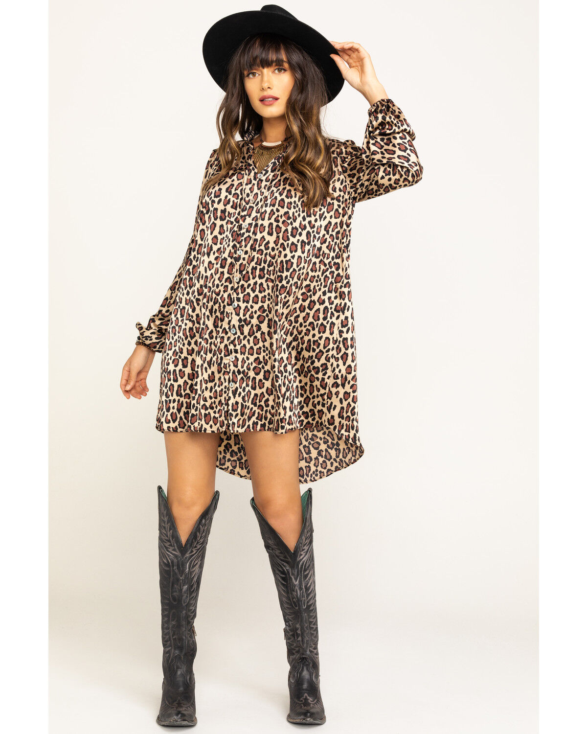 Image #6 - Show Me Your Mumu Women's McKenna Cheetah Fever Mini Dress, Multi, hi-res