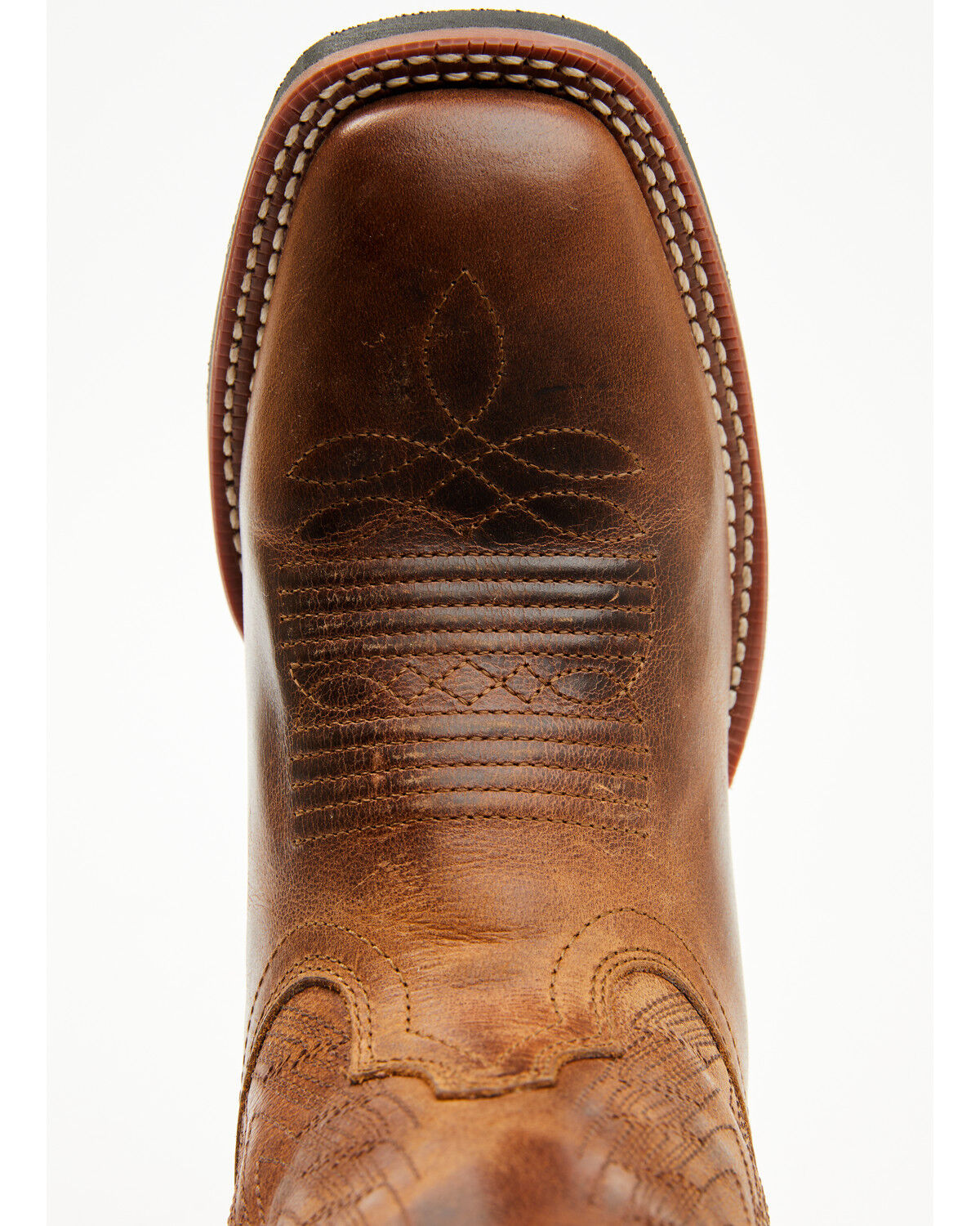 Image #6 - Laredo Women's Sable Rom Performance Western Boots - Broad Square Toe, Tan, hi-res