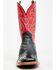 Image #4 - Hyer Men's Jetmore Exotic Full Quill Ostrich Western Boots - Broad Square Toe, Black, hi-res