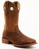 Image #1 - RANK 45® Men's Warrior Xero Gravity Western Performance Boots - Broad Square Toe, Caramel, hi-res