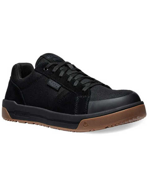 Keen Men's Kenton Work Shoes - Carbon Fiber Toe , Black, hi-res