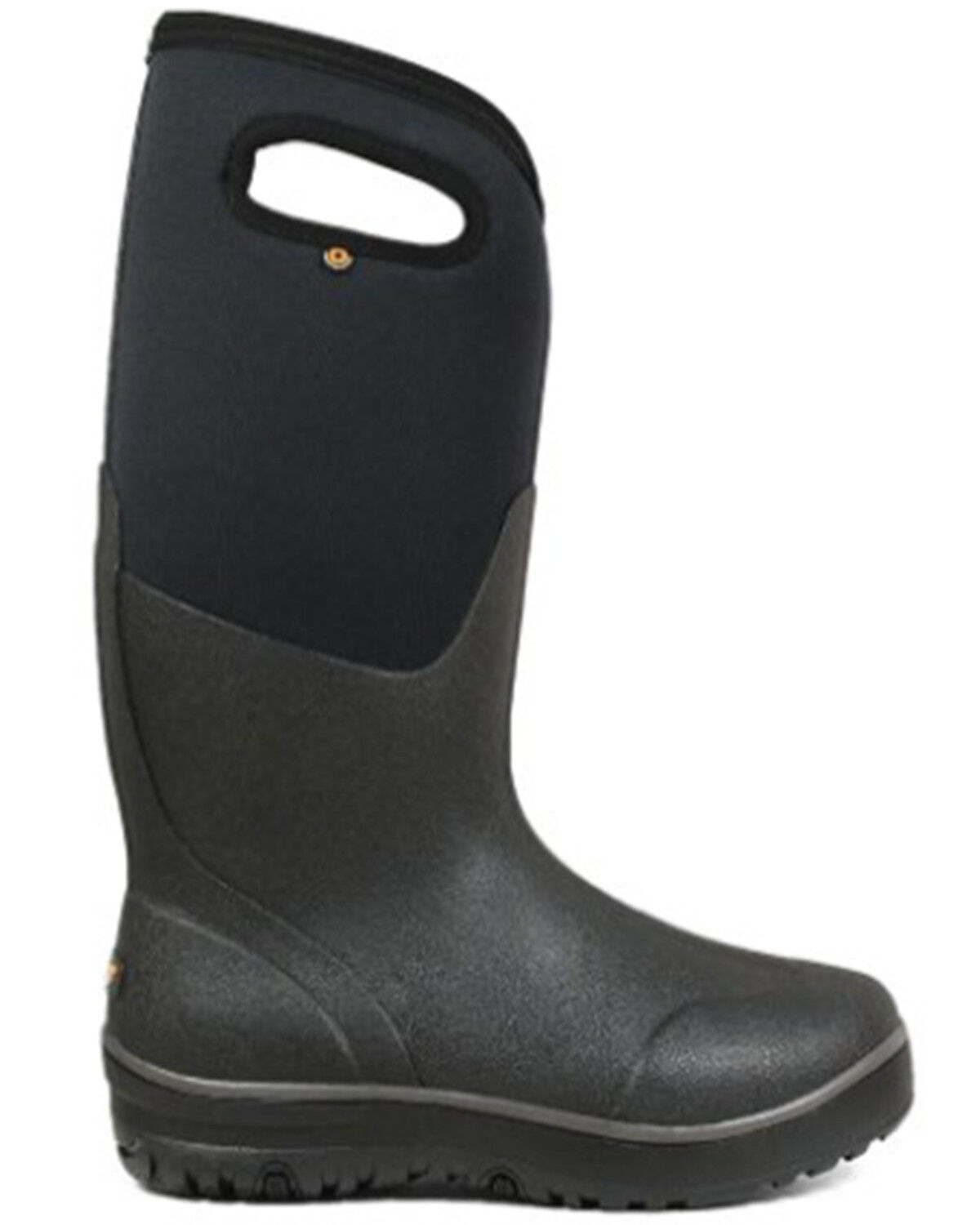 Image #2 - Bogs Women's Ultra Tall Winter Work Boots - Round Toe, Black, hi-res