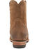 Image #5 - Frye Men's Austin Inside Zip Roughout Ankle Boots - Medium Toe , Brown, hi-res