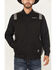 Image #3 - RANK 45® Men's Starburst Bomber Vest, Black, hi-res