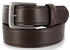 Image #1 - American Worker Men's Brown Leather Belt, Brown, hi-res