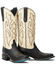 Image #1 - Lane Women's Classic Square Western Boots - Square Toe, Jet Black, hi-res