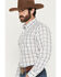Image #2 - Wrangler Riata Men's Plaid Print Long Sleeve Button-Down Western Shirt, Multi, hi-res