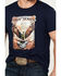 Image #3 - Cody James Men's Liberty Death Short Sleeve Graphic T-Shirt, Navy, hi-res