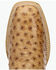 Image #6 - Dan Post Men's Livingston Exotic Ostrich Western Boots - Broad Square Toe, Tan, hi-res