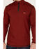 Image #3 - Cody James Men's FR Knit 1/4 Zip-Front Work Pullover , Dark Red, hi-res