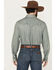 Image #4 - Cinch Men's Floral Striped Long Sleeve Snap Performance Western Shirt, Olive, hi-res