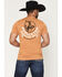 Image #1 - Pendleton Men's Circle Rodeo Short Sleeve Graphic T-Shirt, Mustard, hi-res