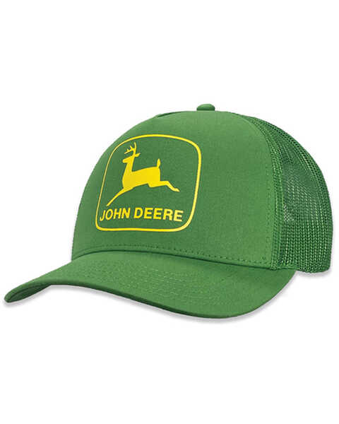 John Deere Men's Logo Ball Cap, Green, hi-res