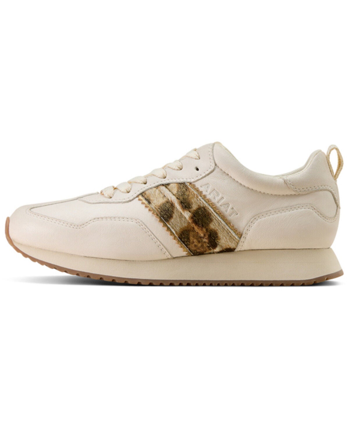 Image #2 - Ariat Women's Ranch Runner Casual Shoes, Cream, hi-res