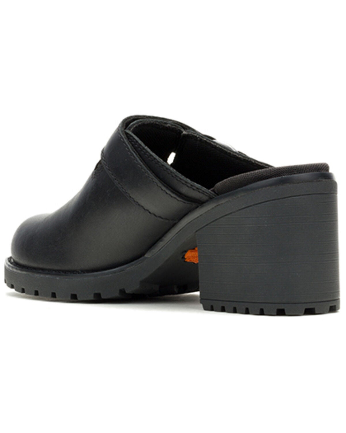 Image #5 - Harley Davidson Women's Kitty Mules, Black, hi-res