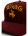 Image #2 - Stetson Men's 160th Anniversary Ball Cap, Red, hi-res