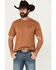 Image #2 - Dark Seas Men's Boot Barn Exclusive Coastal Rancher Short Sleeve Graphic T-Shirt, Brown, hi-res