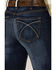 Image #4 - Ariat Women's Perfect Rise Stretch Rosa Bootcut Jeans, Blue, hi-res