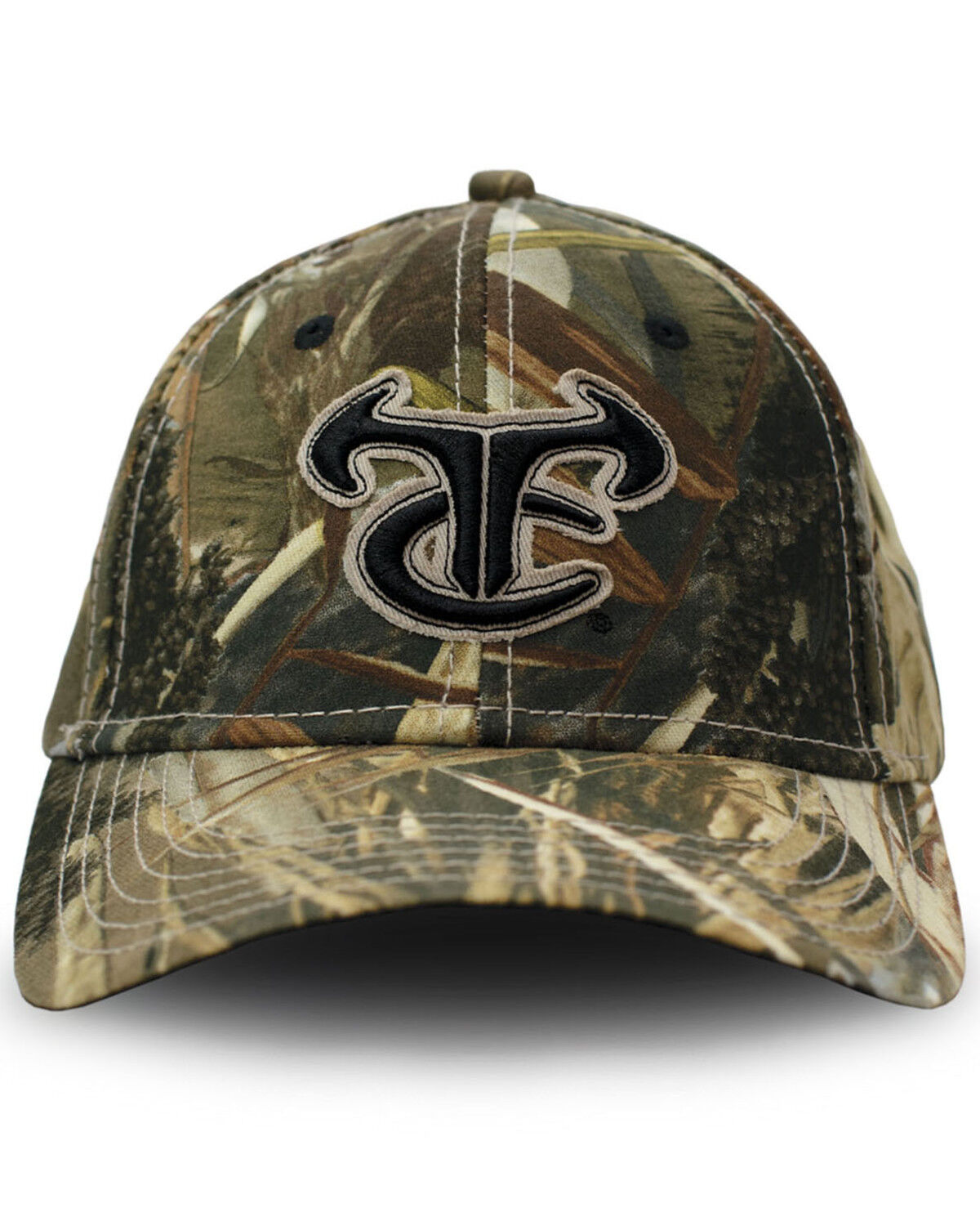 Image #2 - H Bar C Men's Truetimber Camo Print Ball Cap, Camouflage, hi-res