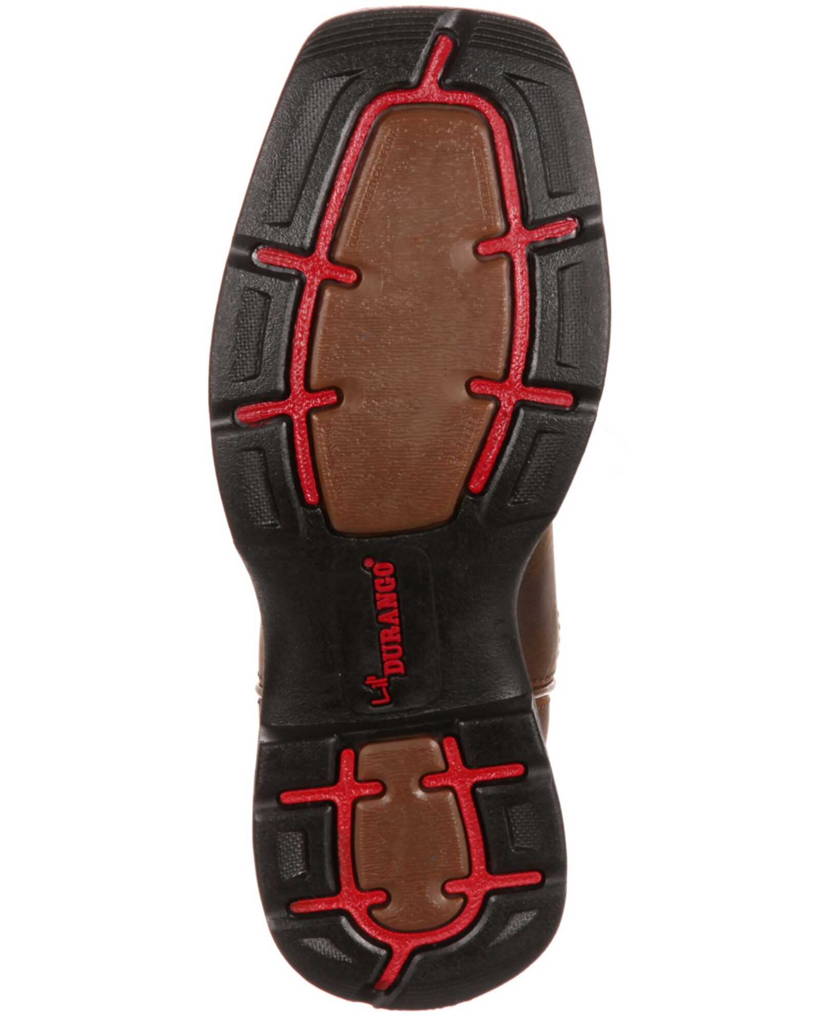 Image #5 - Durango Boys' Western Boots - Square Toe, Tan, hi-res