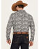 Image #4 - Cody James Men's Mamba Paisley Print Long Sleeve Western Snap Shirt, Black, hi-res