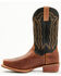 Image #3 - Dan Post Men's Creed Western Boots - Square Boots, Black, hi-res