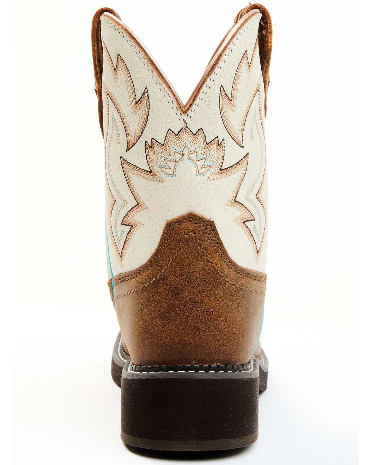 Image #5 - Shyanne Women's Fillies Cambria Western Boots - Round Toe, Brown, hi-res