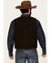 Image #4 - Cody James Men's Angus 2.0 Suede Snap Vest, Brown, hi-res