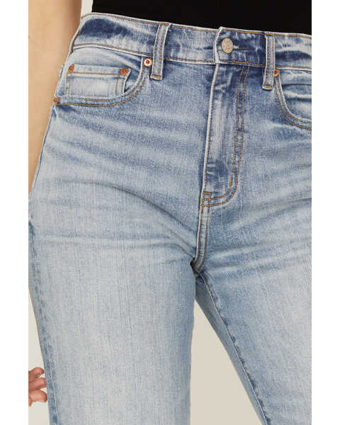 Image #2 - Daze Women's Far Out Wide Jeans, Light Wash, hi-res