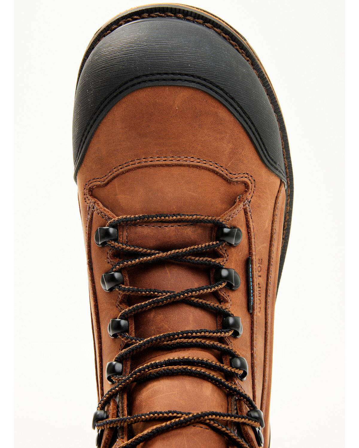 Image #6 - Hawx Men's 8" Enduro Waterproof 800G Insulated Work Boots - Composite Toe, Dark Brown, hi-res
